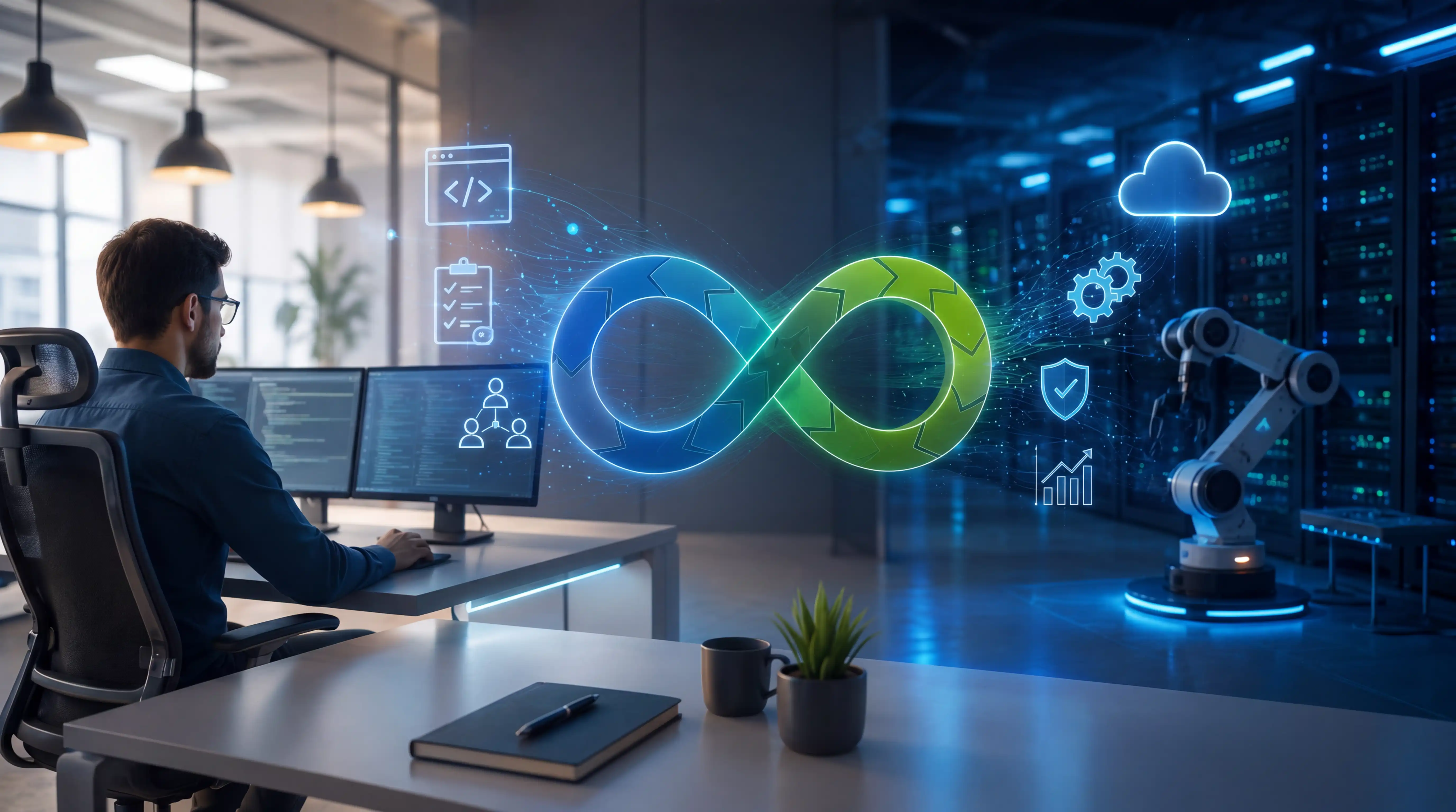 DevOps for IT operations improving automation, collaboration, continuous delivery, and infrastructure management